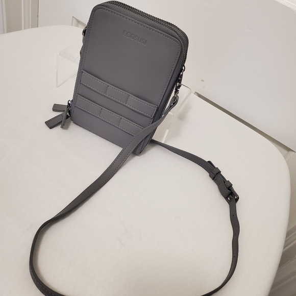 ECOSUSI Grey Cellphone/Wallet Shoulder/Crossbody Bag - Picture 3 of 16